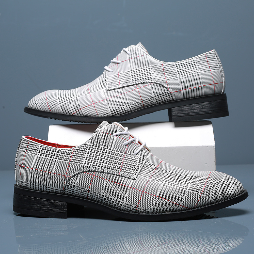Men'S Formal Office Wear Shoes - 2026 New Men's Derby Shoes Business