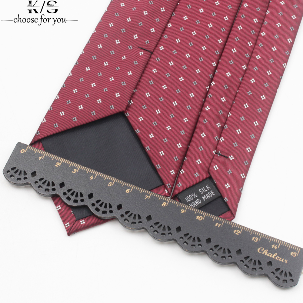 Men's Tie 8cm Stripe Dot Neckt - Men Formal Wear Shirts recension och pris