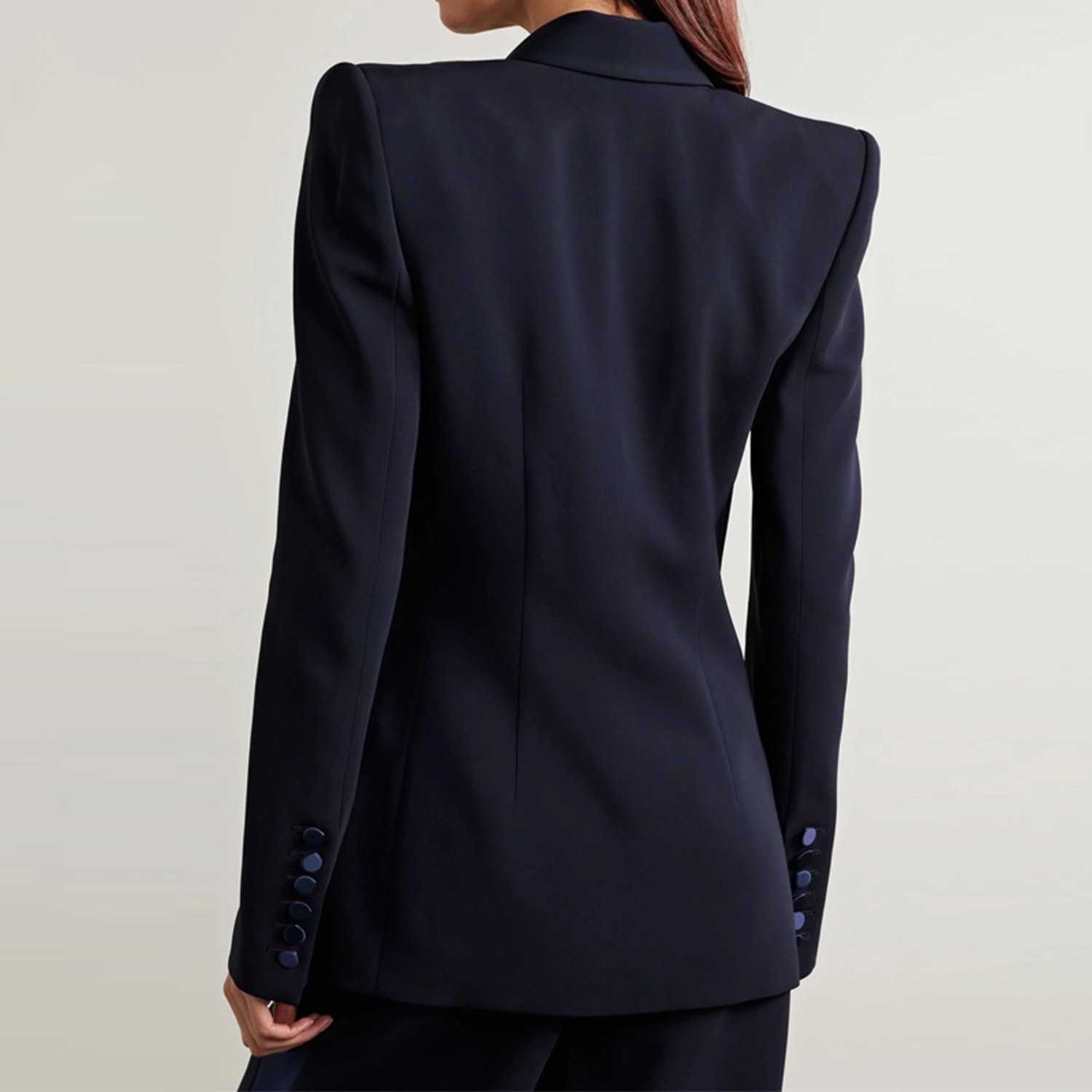 Navy Blue Women's 2 Piece Set  - Slim Fit Suit Set recension och pris