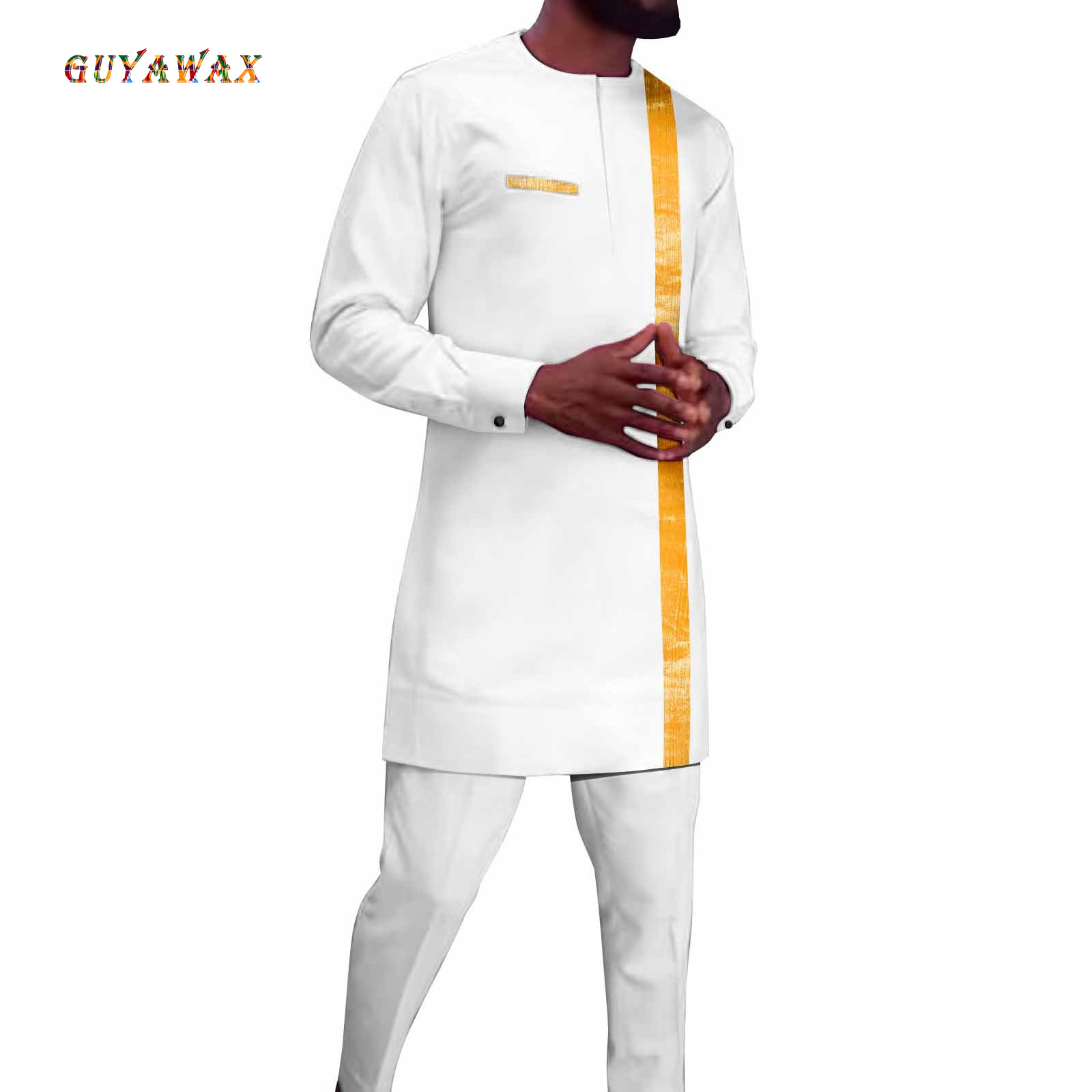 African Clothing for Men Embro - Men Formal Wear Shirts recension och pris