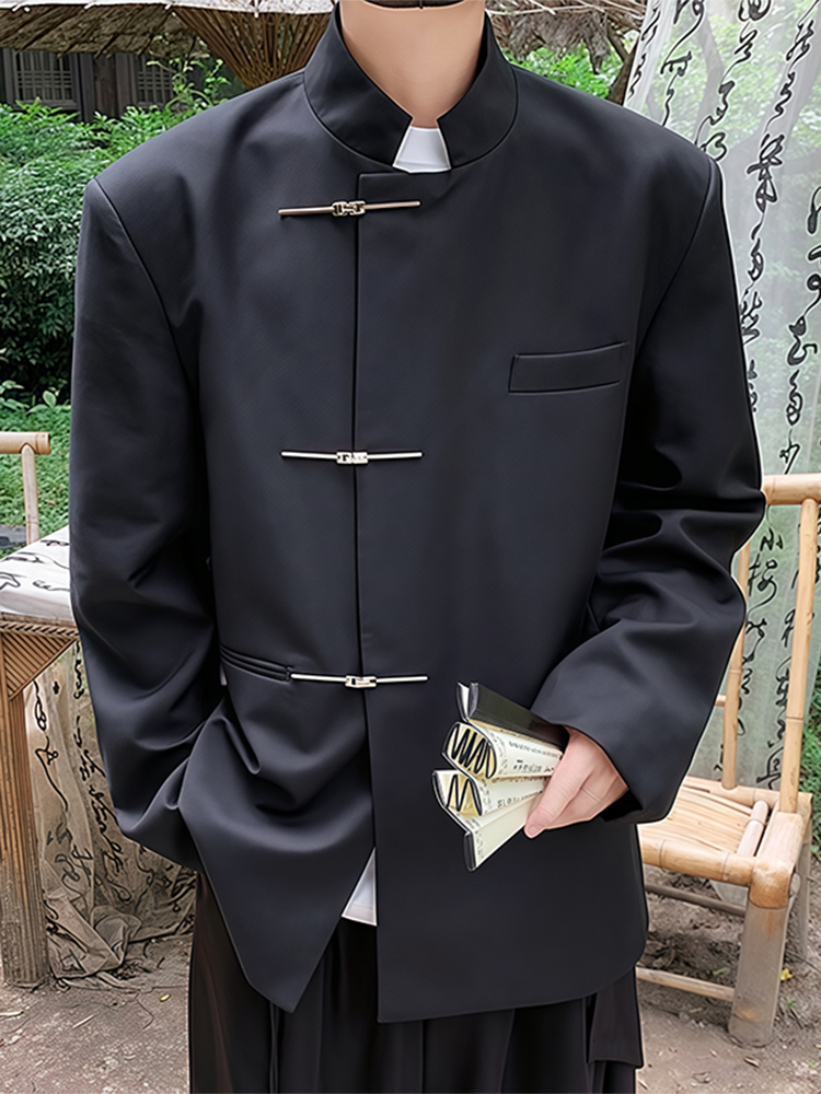 New Chinese Sle Stand Collar S - Men'S Formal Wear For Engagement recension och pris