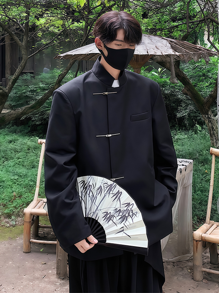 New Chinese Sle Stand Collar S - Men'S Formal Wear For Engagement recension och pris