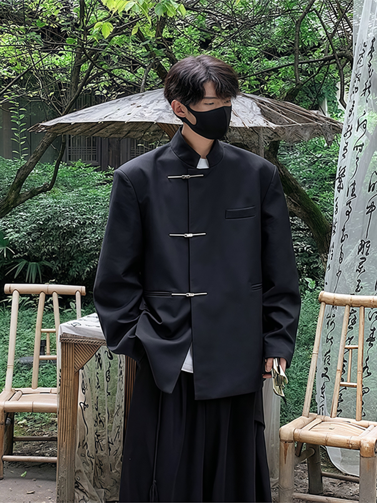 New Chinese Sle Stand Collar S - Men'S Formal Wear For Engagement recension och pris