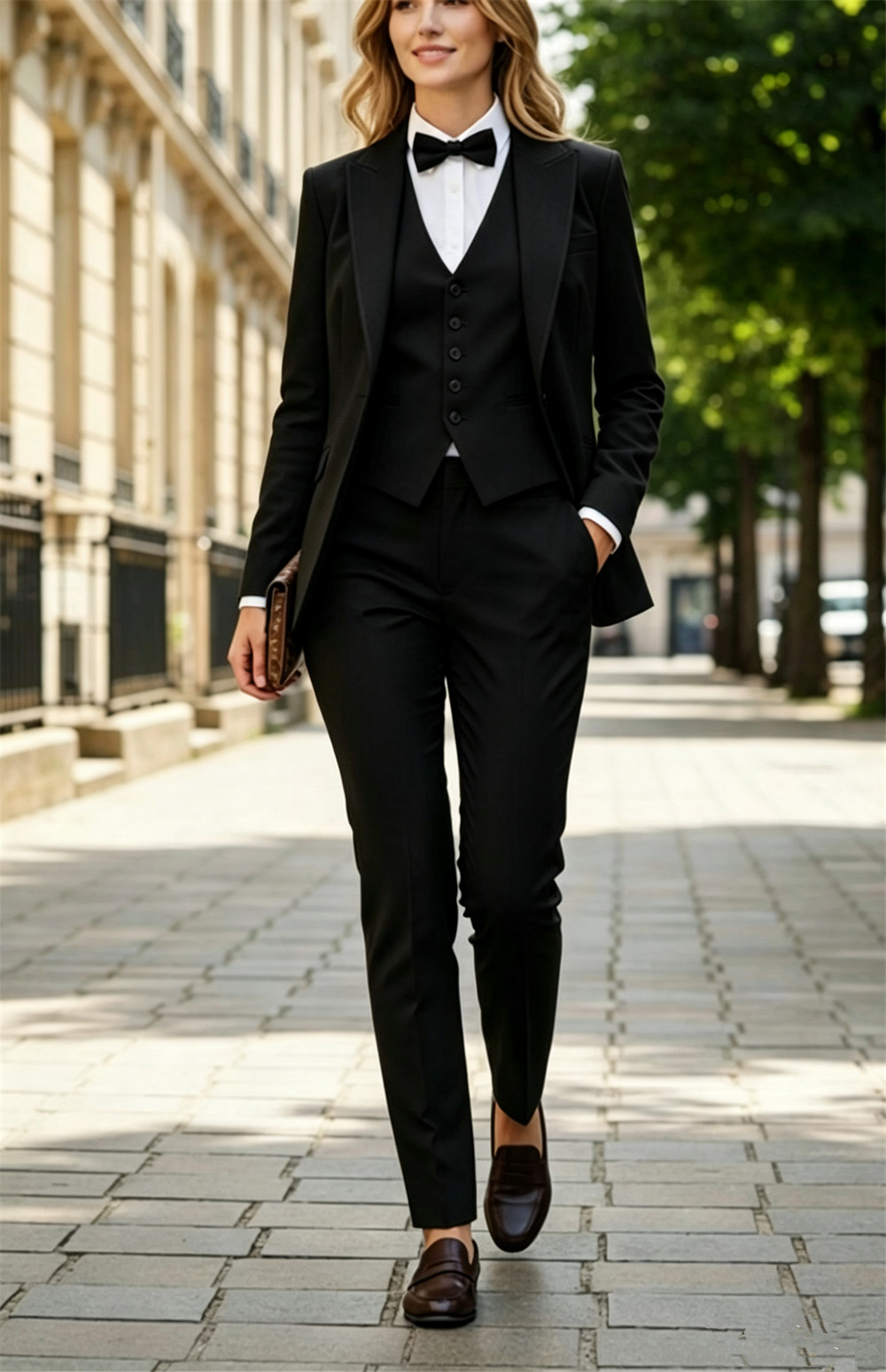 Luxury Women's Suits Elegant F - Slim Fit Suit Set recension och pris