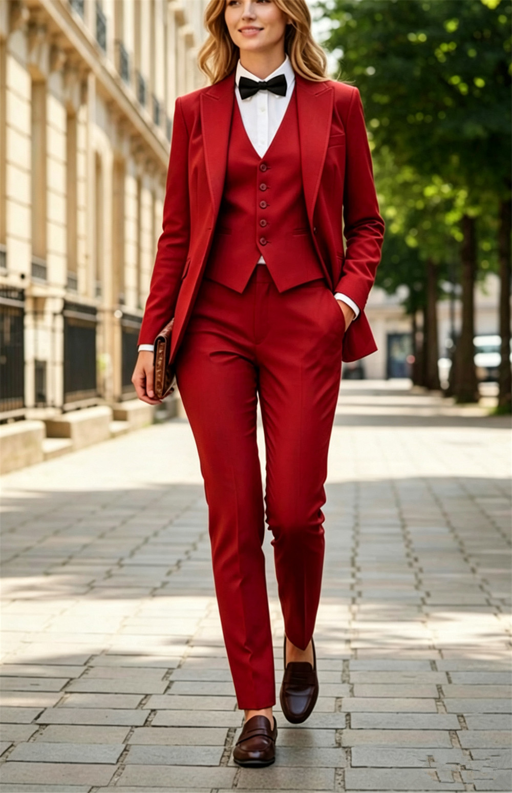 Luxury Women's Suits Elegant F - Slim Fit Suit Set recension och pris
