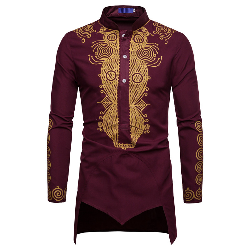 European and American men's Mi - Men'S Formal Ethnic Wear recension och pris