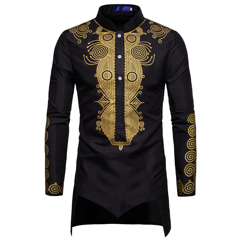 European and American men's Mi - Men'S Formal Ethnic Wear recension och pris