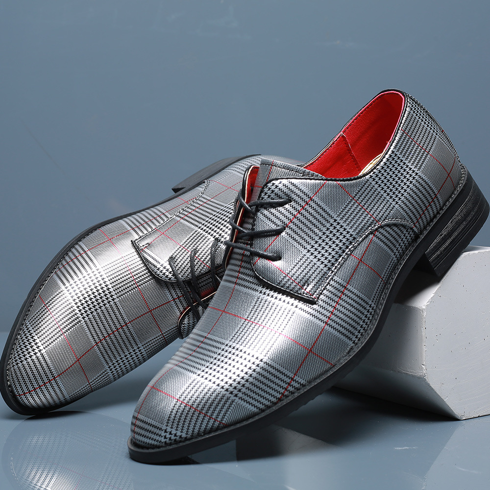 2026 New Men's Derby Shoes Bus - Men'S Formal Office Wear Shoes recension och pris