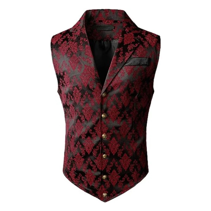 British Retro Slim Fit Vest Fa - Men'S Formal Wear Waistcoat recension och pris