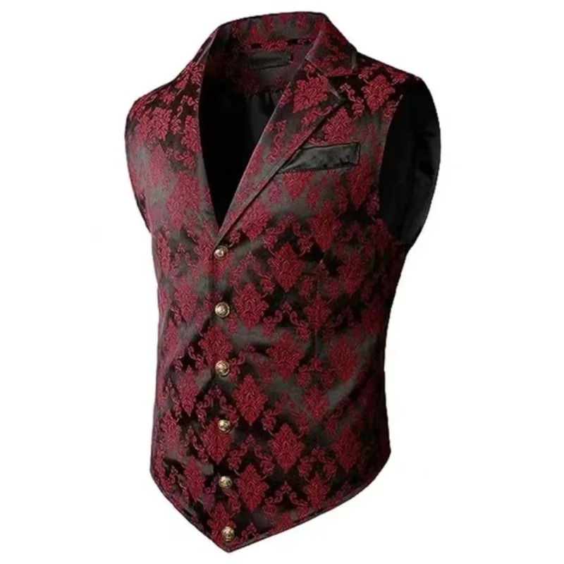 British Retro Slim Fit Vest Fa - Men'S Formal Wear Waistcoat recension och pris
