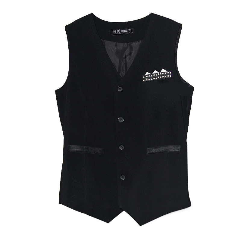 Man Performance Black Latin Se - Men'S Formal Wear Waistcoat recension och pris