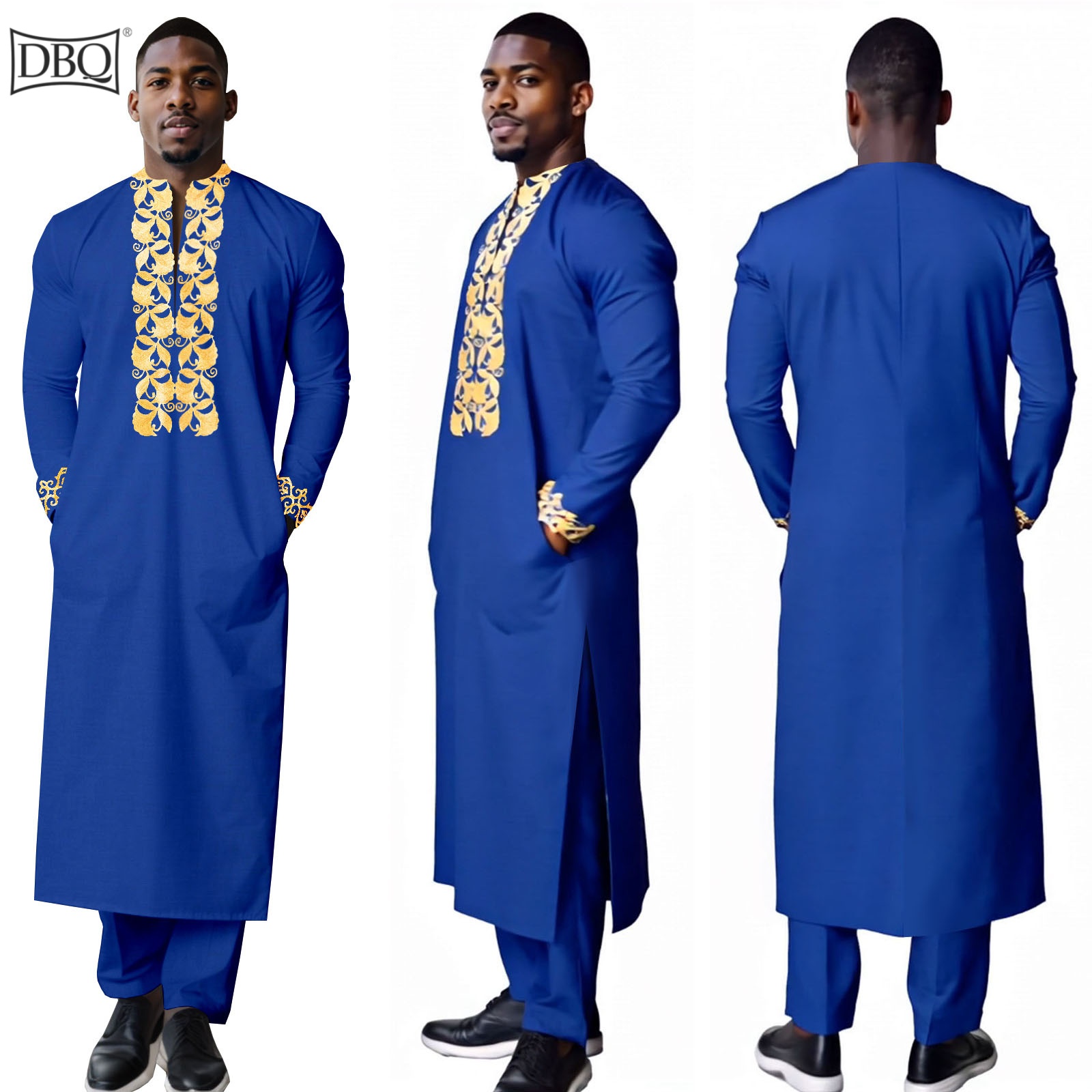 DBQ Men's African Dashiki Set  - Men'S Formal Ethnic Wear recension och pris