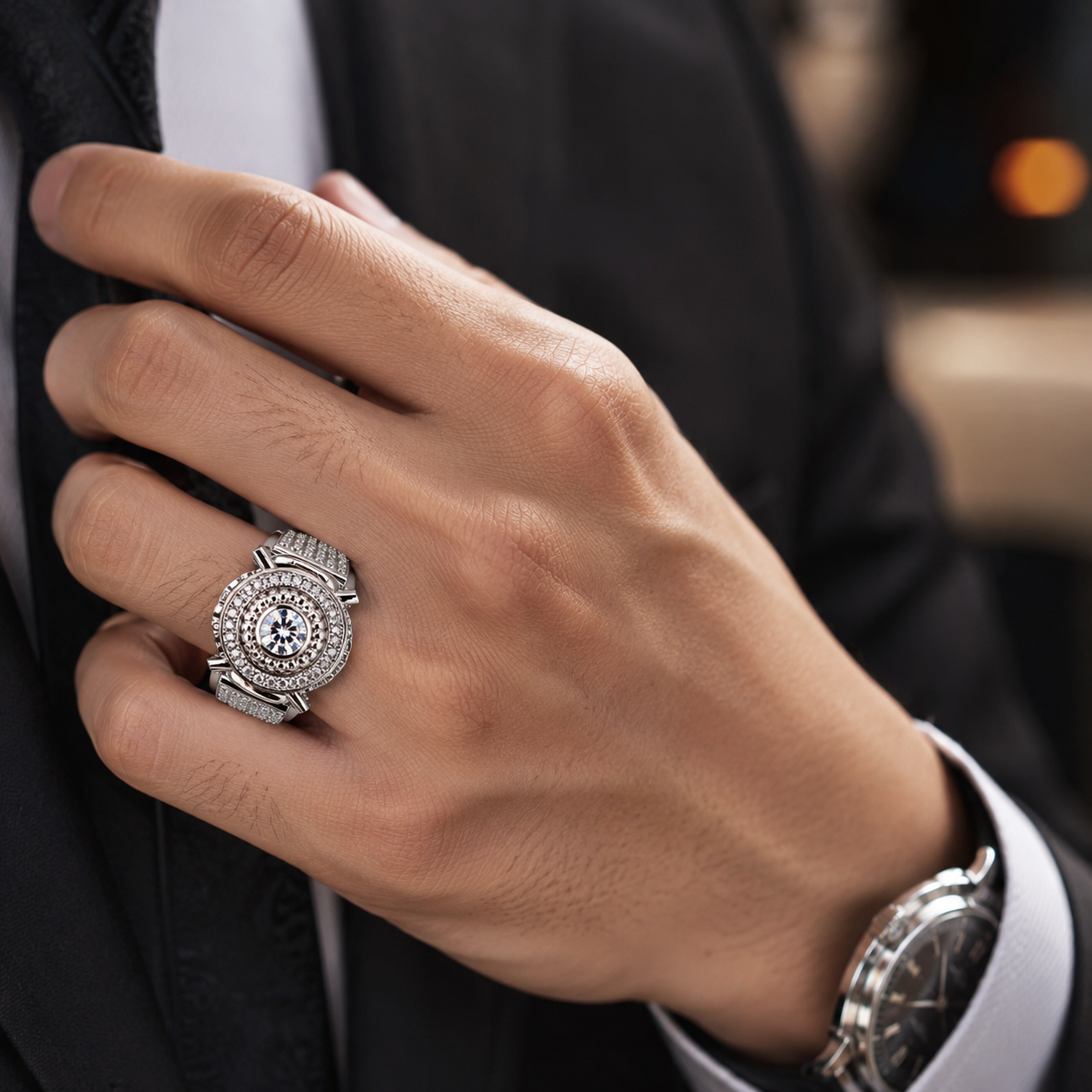 Business Style Alloy Men Engag - Men'S Formal Wear For Engagement recension och pris