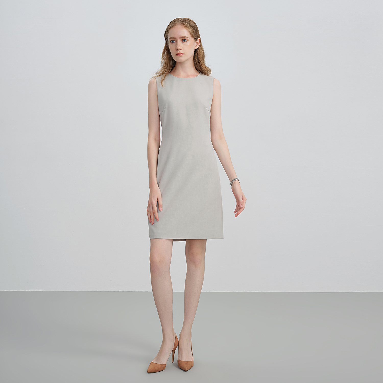 Allingentle Grey Skirt Suit Wo - Slim Fit Suit Set recension och pris
