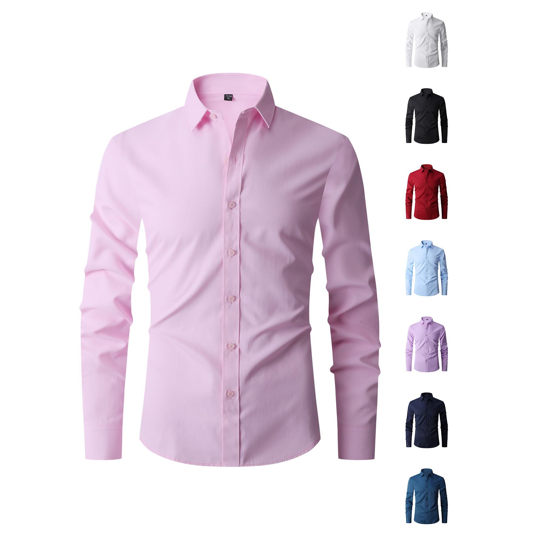 Good Quality Summer Cotton Men - Men Formal Wear Shirts recension och pris
