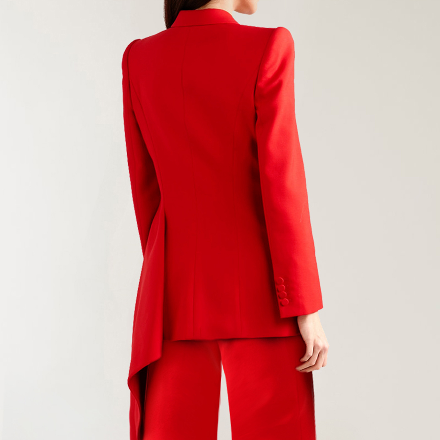 Allingentle Red PantSuit Women - Slim Fit Suit Set recension och pris