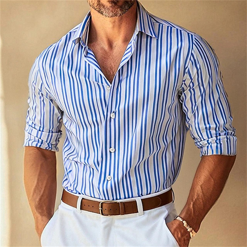 10 colors men's formal lapel b - Men Formal Wear Shirts recension och pris