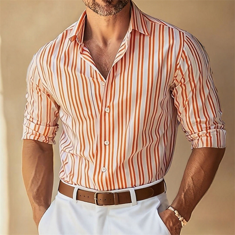 10 colors men's formal lapel b - Men Formal Wear Shirts recension och pris