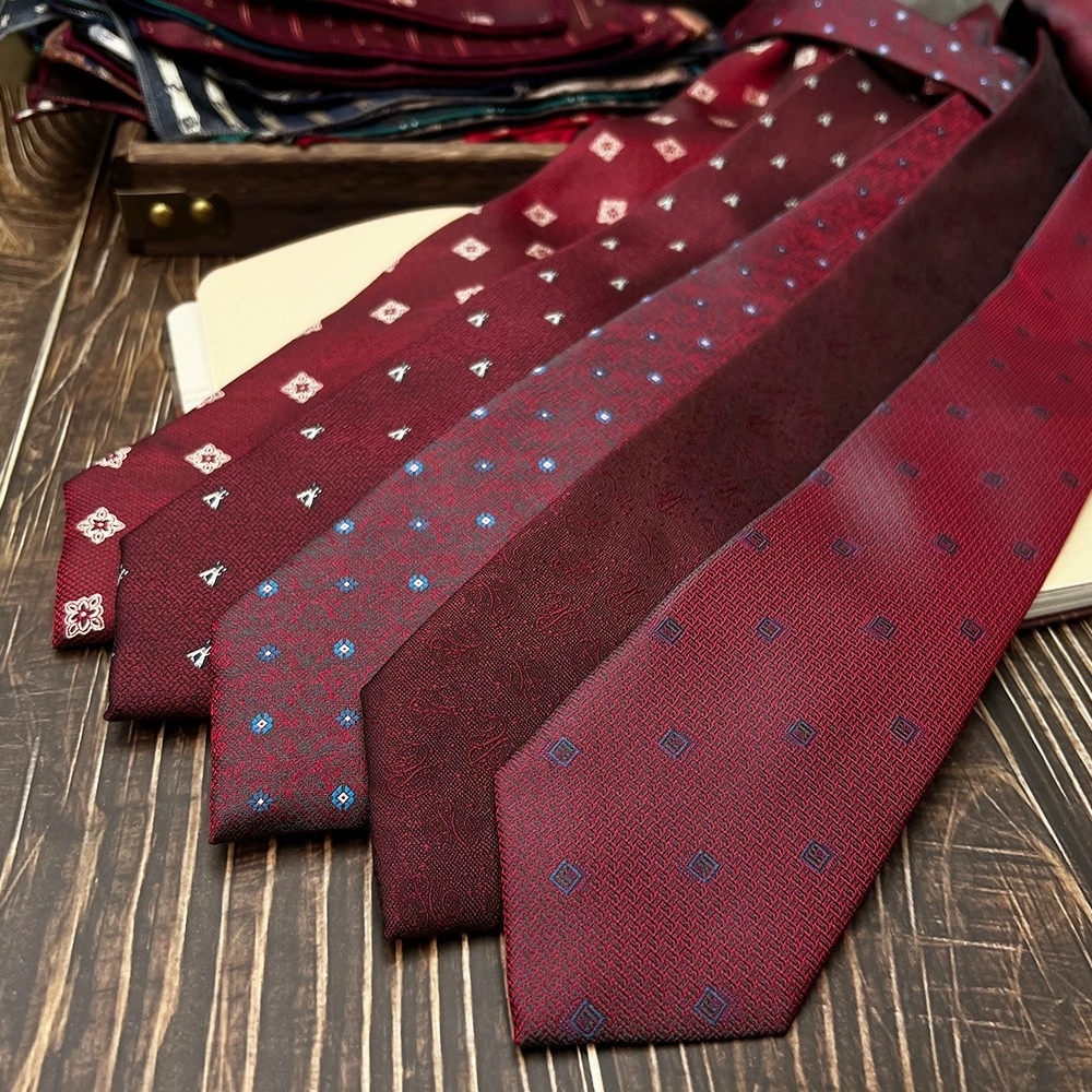 New Trendy Navy Brown Neckties - Men Formal Wear Shirts recension och pris