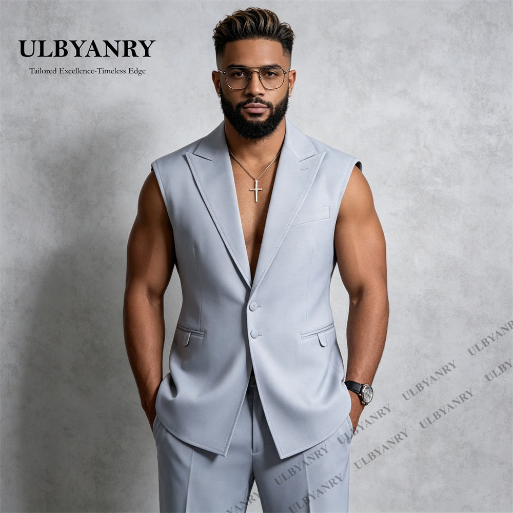 ULBYANRY Summer Waistcoat Pant - Men'S Formal Wear Waistcoat recension och pris