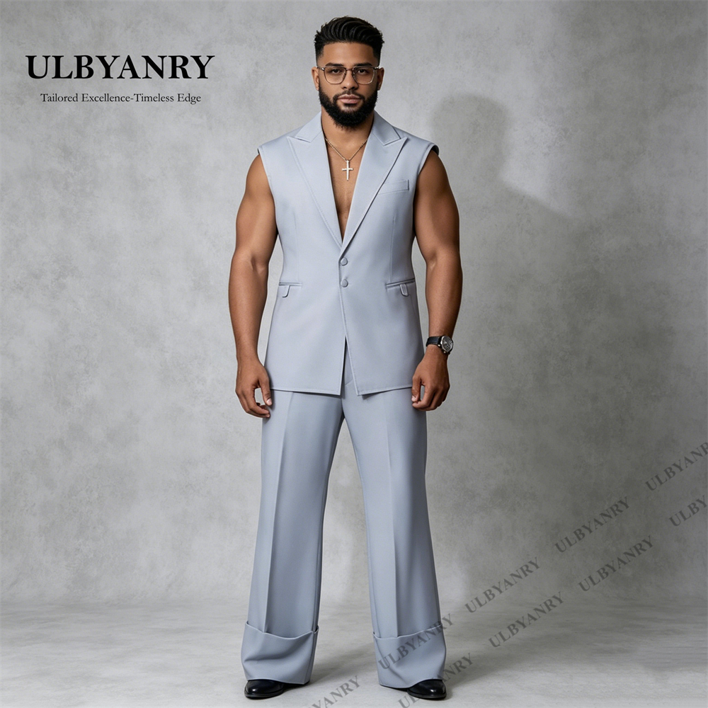 ULBYANRY Summer Waistcoat Pant - Men'S Formal Wear Waistcoat recension och pris