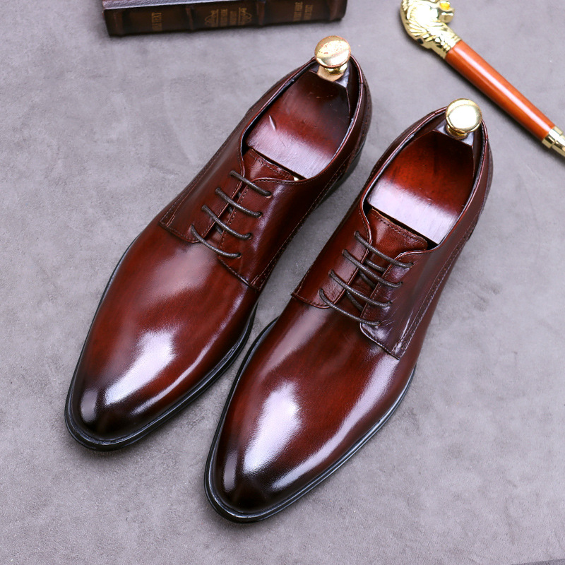 New Brand Genuine Leather Busi - Men Formal Wear Shein recension och pris