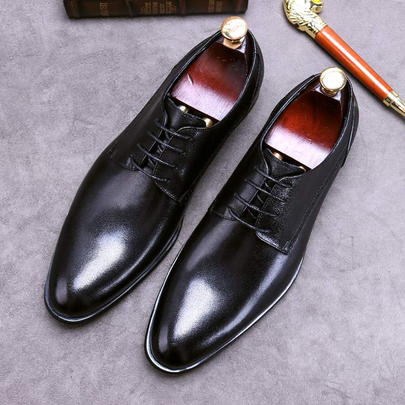 New Brand Genuine Leather Busi - Men Formal Wear Shein recension och pris