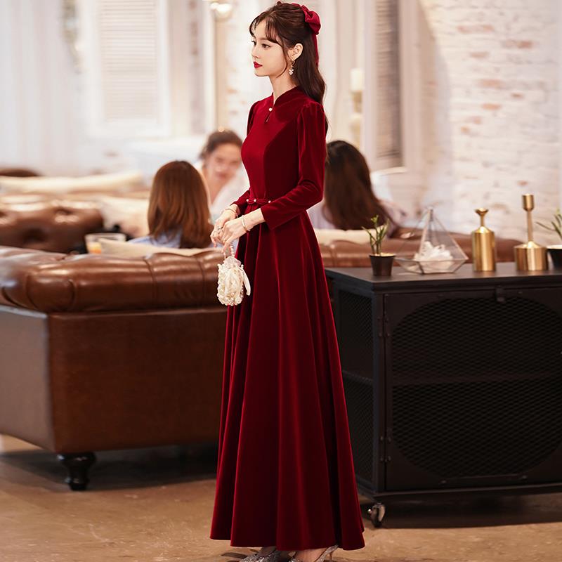 Ele Red Velvet Dr Wedding Dr E - Men'S Formal Wear For Engagement recension och pris