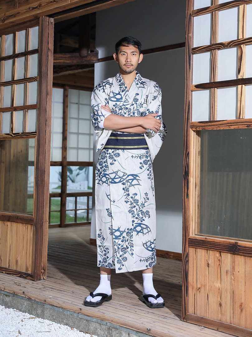 Japanese Kimono With Belt Men' - Traditional Japanese Men'S Formal Wear recension och pris