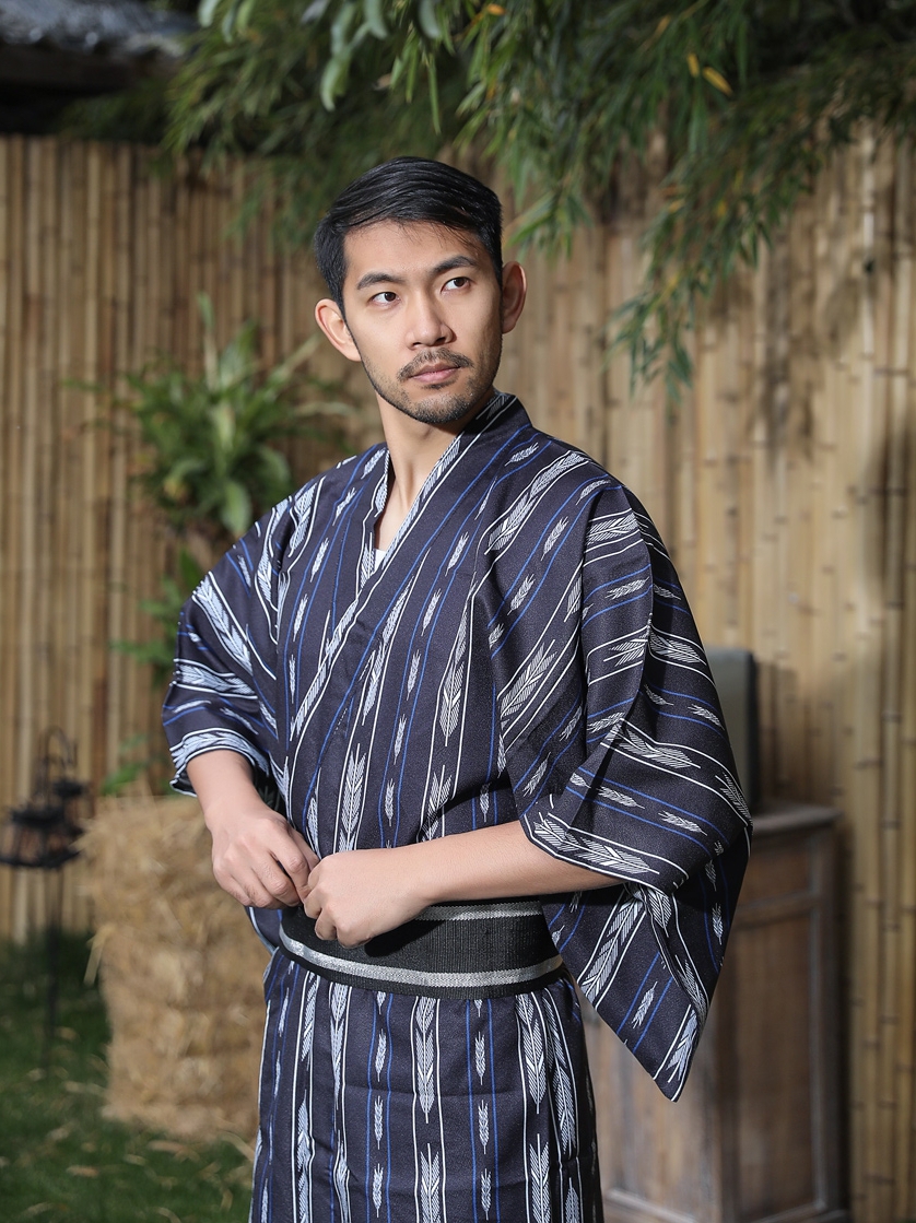 Japanese Kimono With Belt Men' - Traditional Japanese Men'S Formal Wear recension och pris