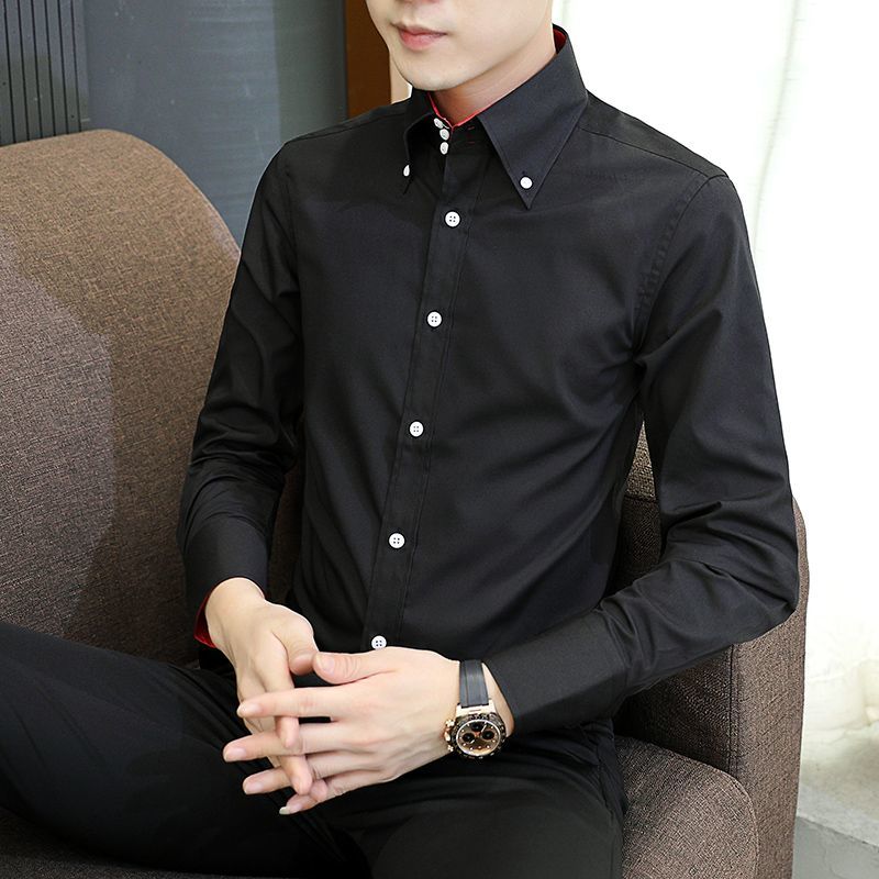 Spring Autumn Men's Executive  - Men Formal Wear Shirts recension och pris