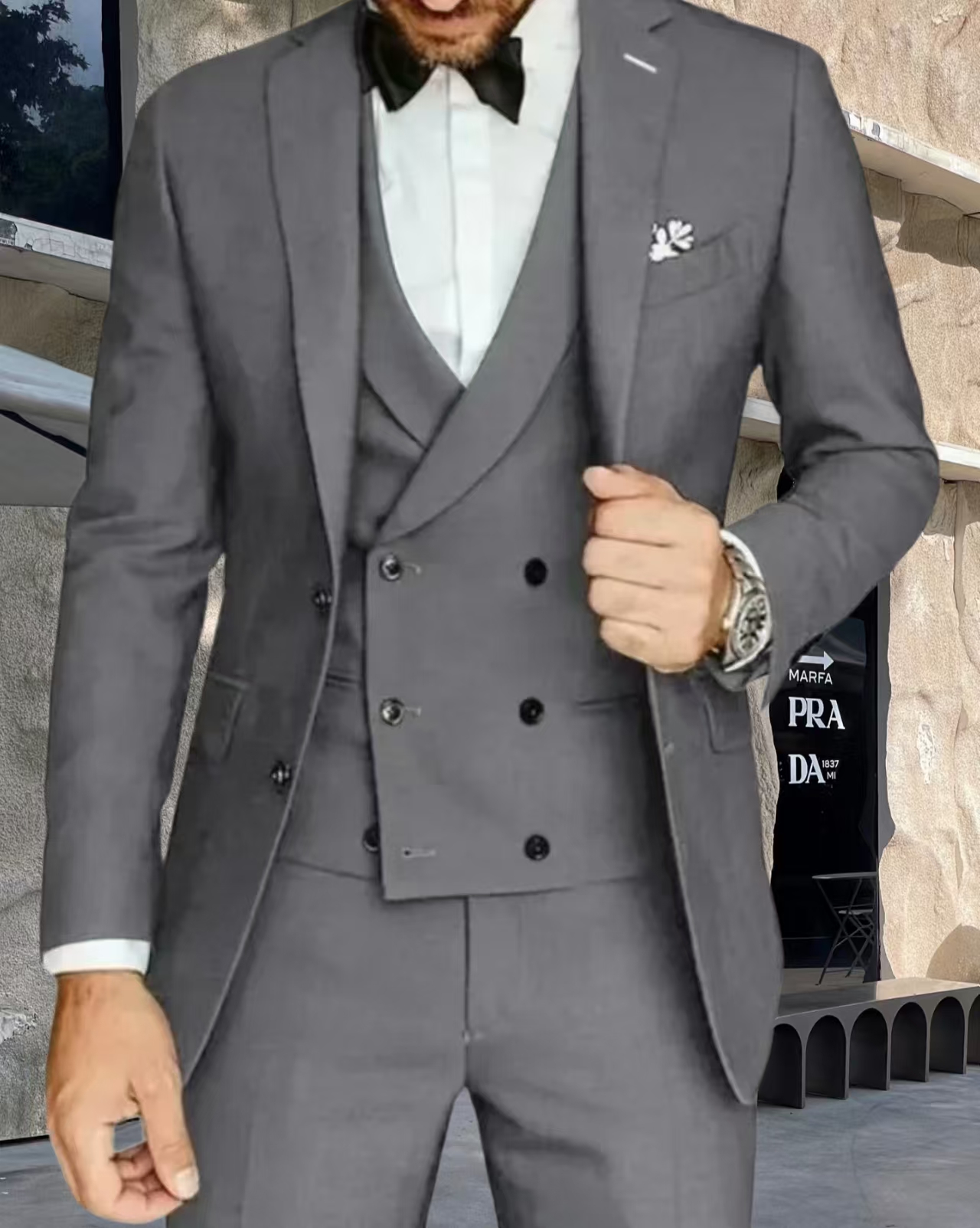 Men's Solid Color Tuxedo Suits - Men'S Formal Wear Waistcoat recension och pris
