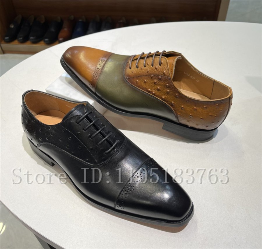 Men's Genuine Leather Formal D - Men'S Formal Office Wear Shoes recension och pris