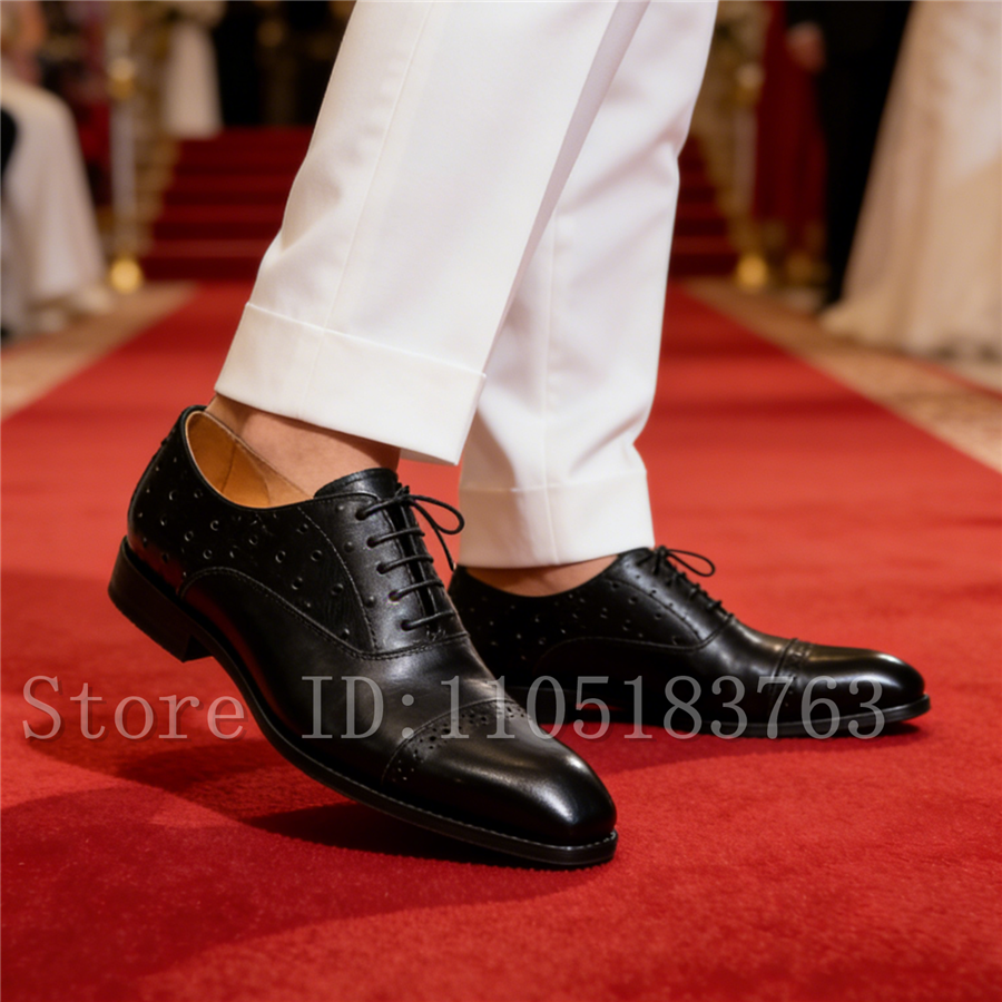 Men's Genuine Leather Formal D - Men'S Formal Office Wear Shoes recension och pris