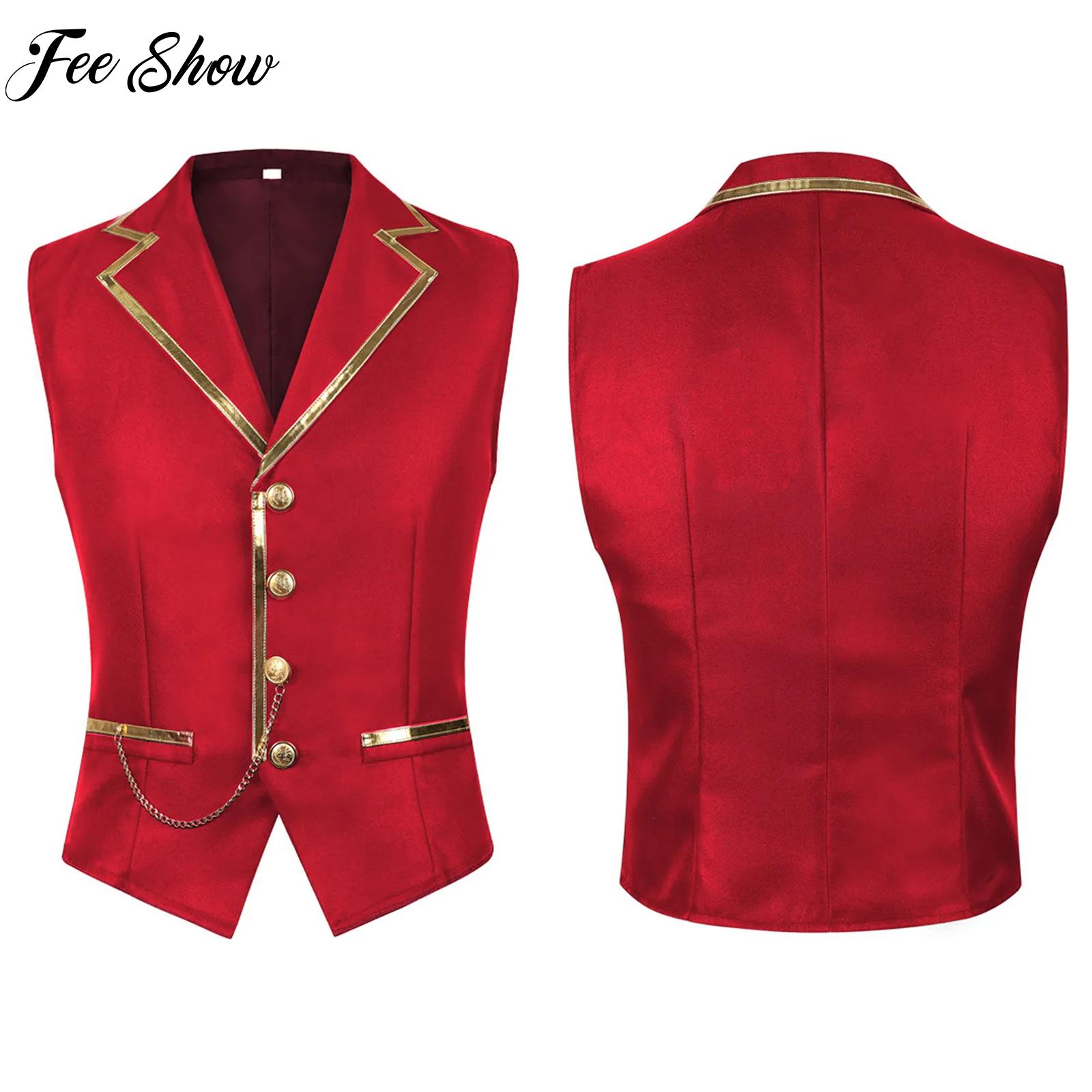 Mens Halloween Steampunk Waist - Men'S Formal Wear Waistcoat recension och pris