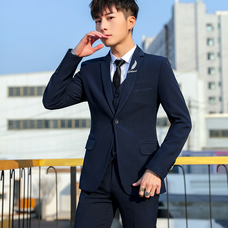 Slim Fit Tee Piece Suit Set fo - Men'S Formal Wear For Marriage recension och pris