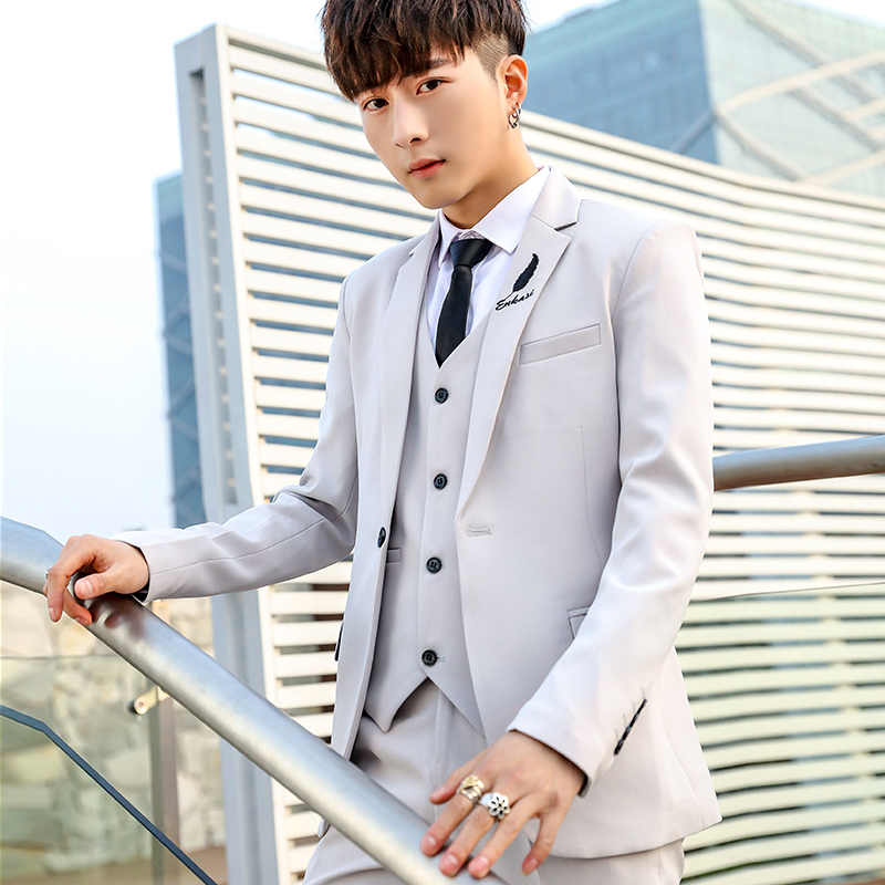 Slim Fit Tee Piece Suit Set fo - Men'S Formal Wear For Marriage recension och pris