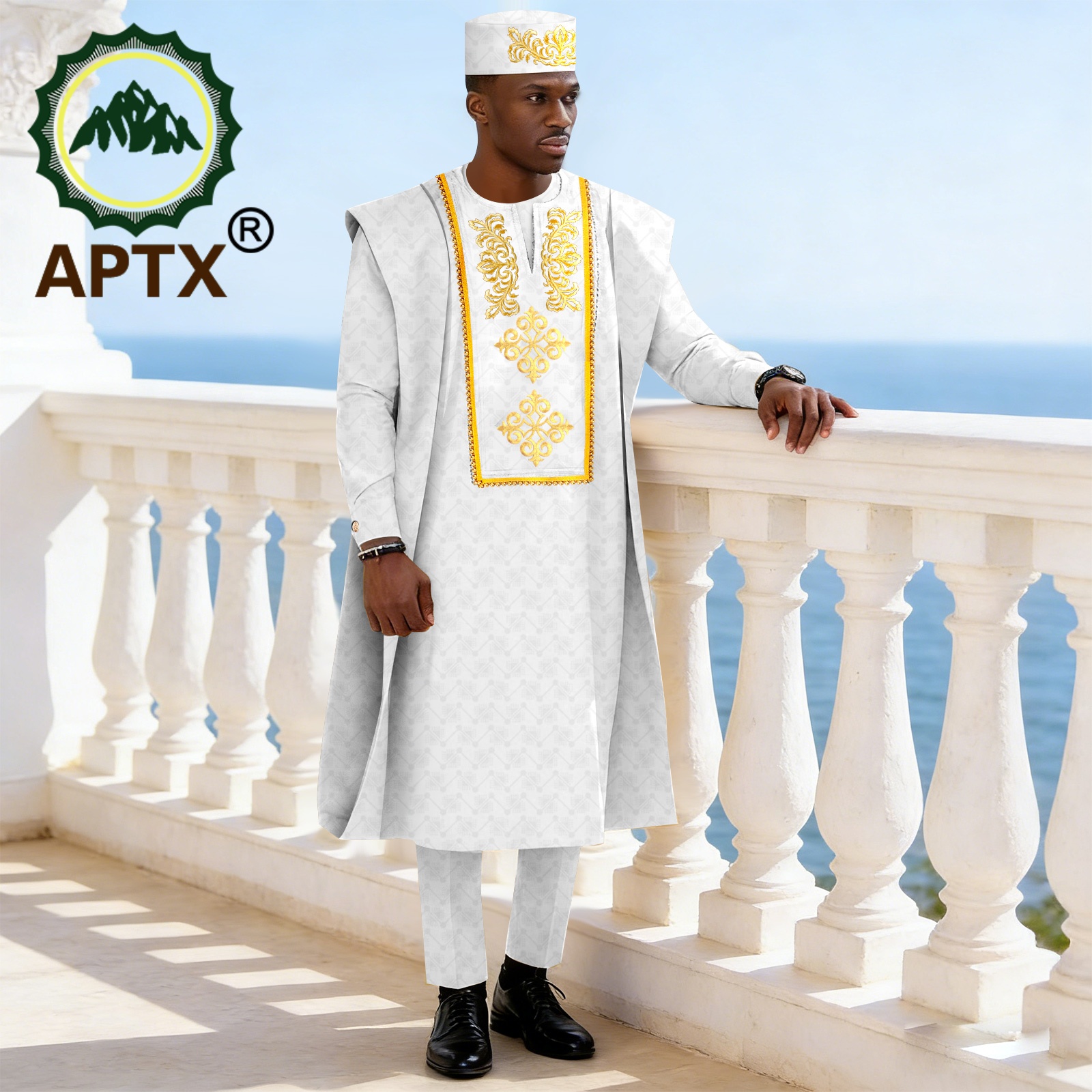 African Traditional Men's 3-Pi - Men Formal Wear Shirts recension och pris