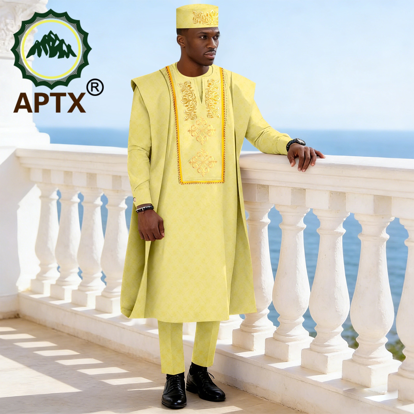 African Traditional Men's 3-Pi - Men Formal Wear Shirts recension och pris