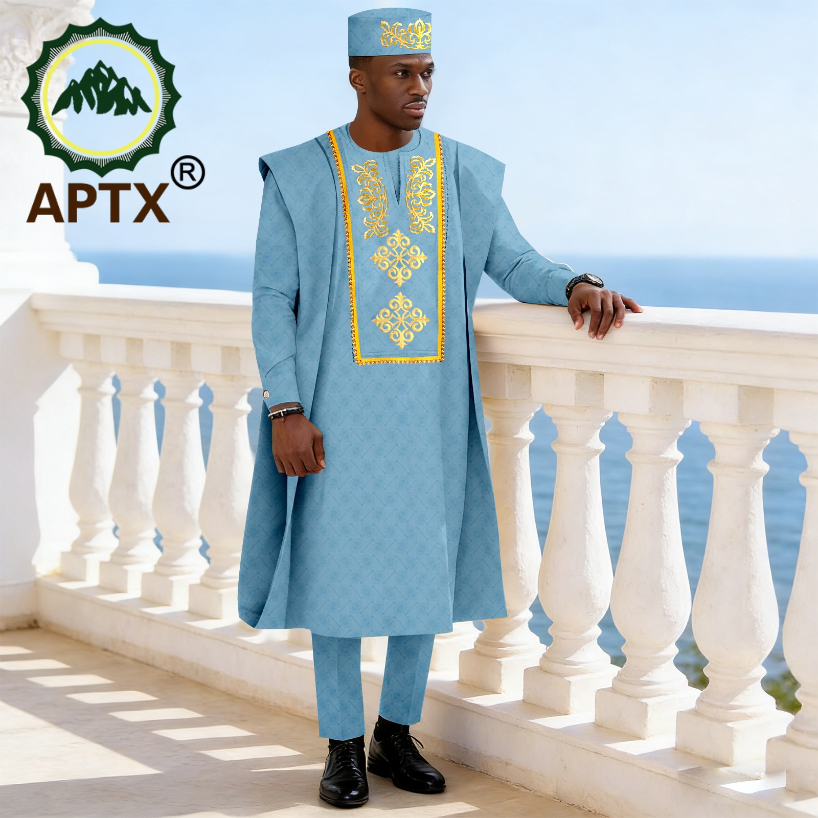 African Traditional Men's 3-Pi - Men Formal Wear Shirts recension och pris