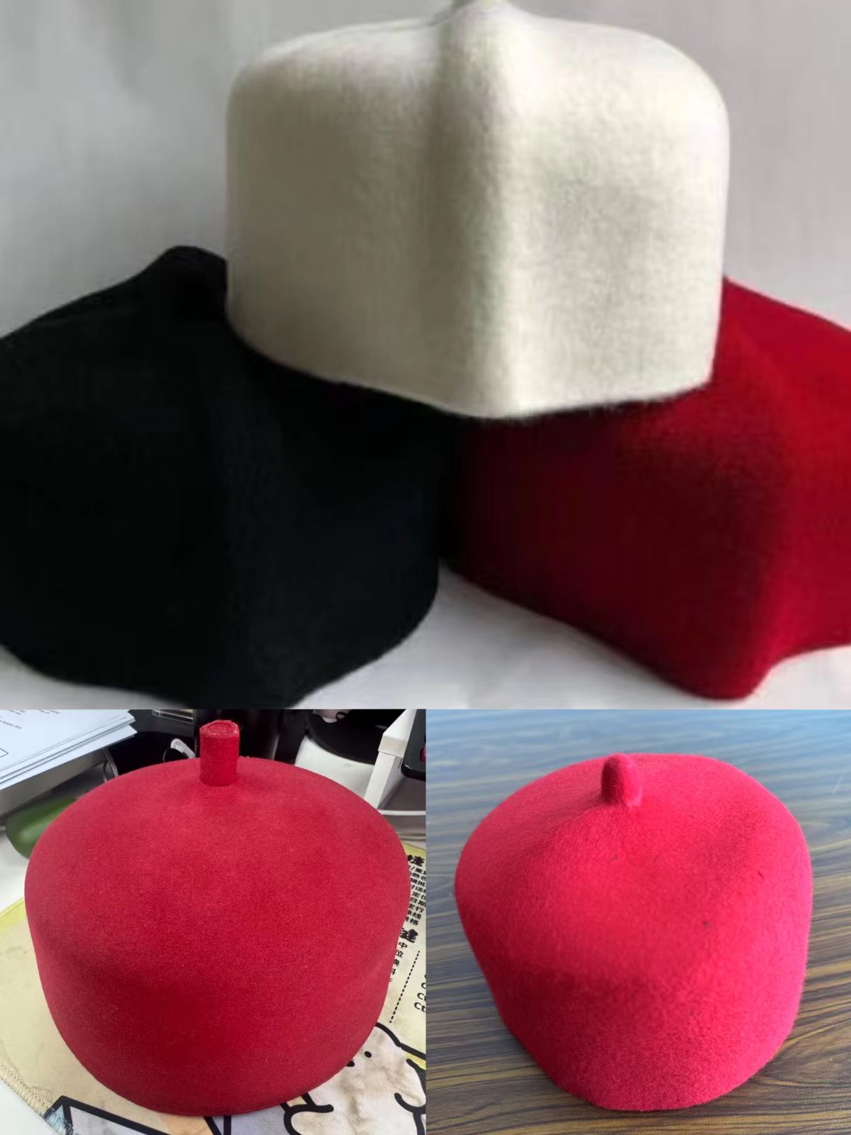 Fashion Wool Felt Caps Africa  - Men'S Formal Ethnic Wear recension och pris