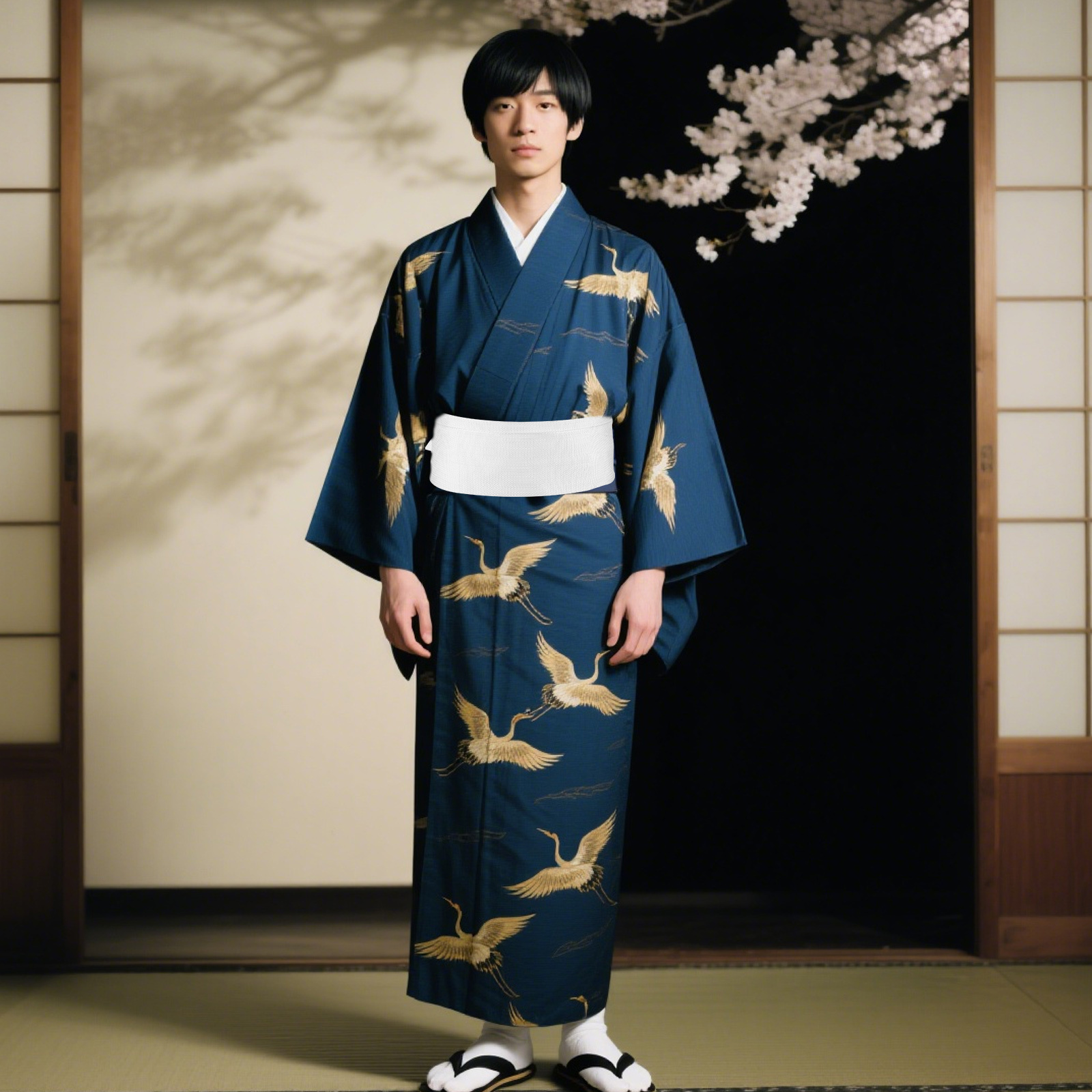 Kimono Belt Traditional Japane - Traditional Japanese Men'S Formal Wear recension och pris